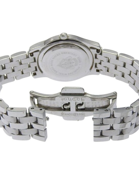 GUCCI Watches 5500L SilverDial Stainless Steel Quartz Analog display Women main image 4